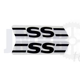 Aufklebersatz SS Schwarz/Weiß Yamaha FS1