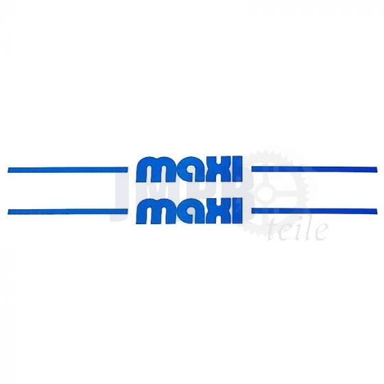 Aufklebersatz Maxi Seitenteil Blau 235X20MM