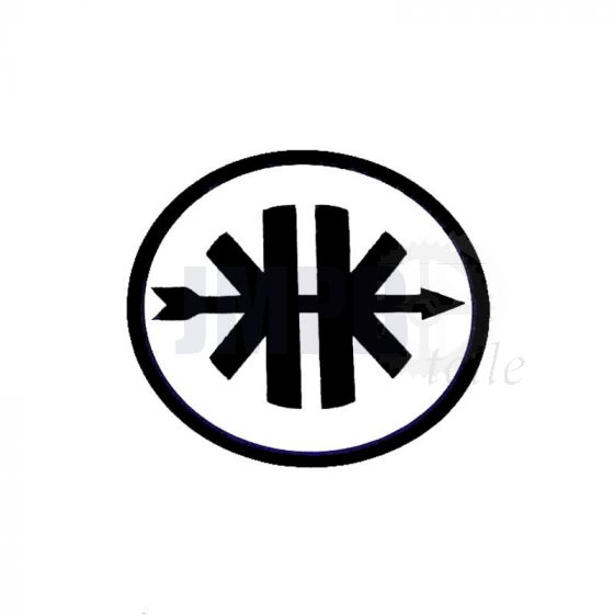 Transfer KK Logo Kreidler - Schwarz - 45MM