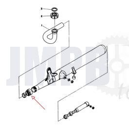 Flanschmutter Krümmer FS1 28MM