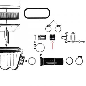 Ansauggummi Zundapp 19MM