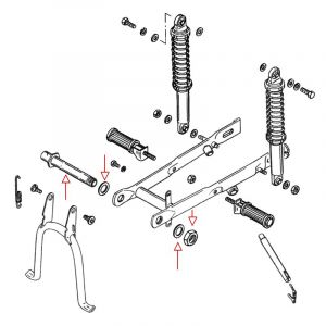 Schwingachse Zundapp 448/540