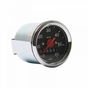 Tachometer 48MM VDO Replica Schwarzen Zifferblatt