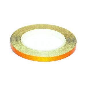 Felgen Rand Aufkleber Orange 5MM - 6Mtr