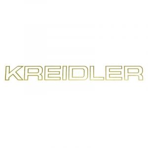 Aufkleber Kreidler Gold 200MM Pro Stück