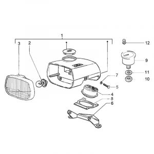 Scheinwerfer Vespa Ciao