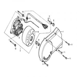 Zündung Honda MT50