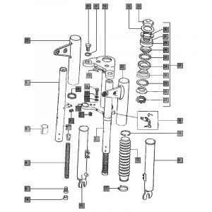 Gabel Tomos Flexer zum 2006