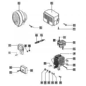 Scheinwerfer / Elektrisch Tomos Flexer zum 2006