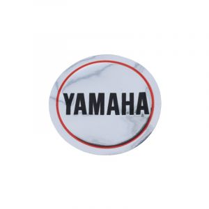 ORIGINAL Yamaha Aufkleber-Sticker-12cm-SCHWARZ-Logo-Emblem-120mm-Schriftzug