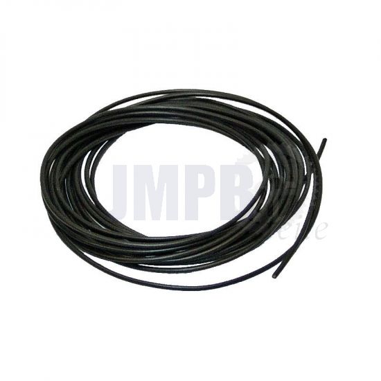 Electrischen Kabel 3 Mtr Verp. - 1.0MM² Schwarz