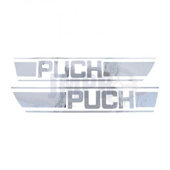 Tank Transferset Puch X30 Chrom