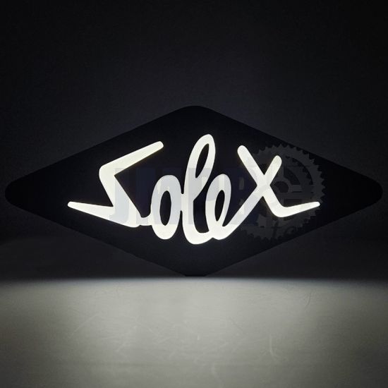 Lampe Solex Logo LED Schwarz