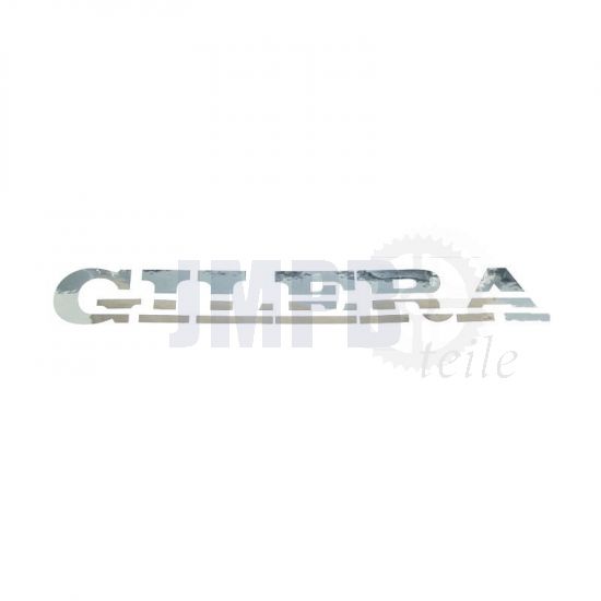 Aufkleber Gilera Verchromt Turbo 230X30MM