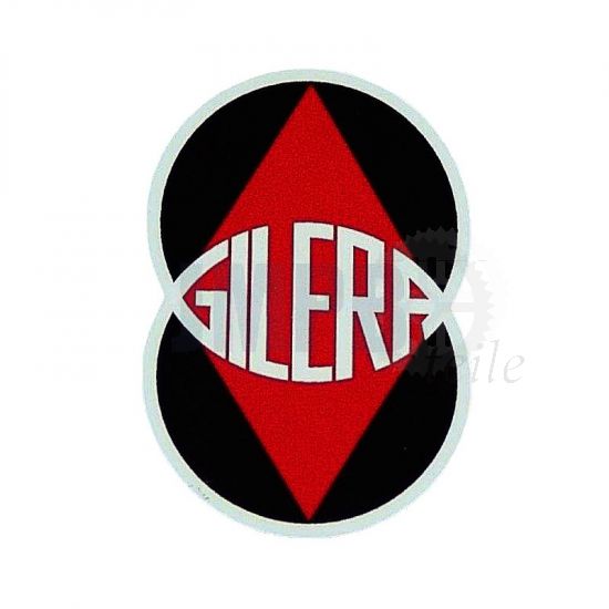 Aufkleber Logo Gilera Groß 55X80MM