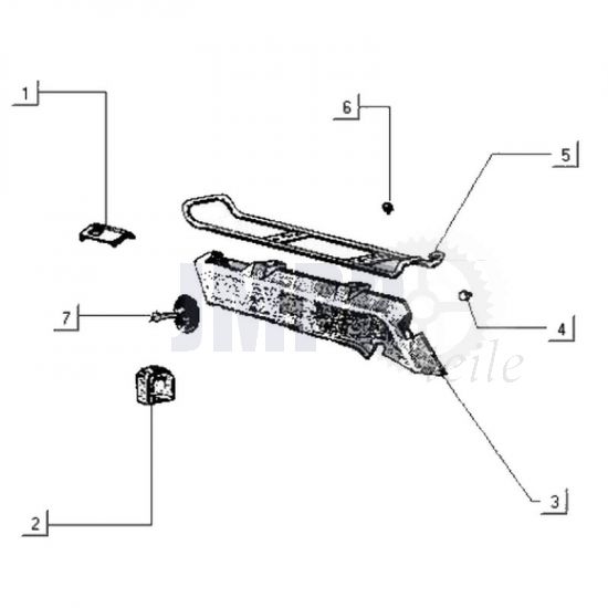 Rahmen Schutz Gilera Citta